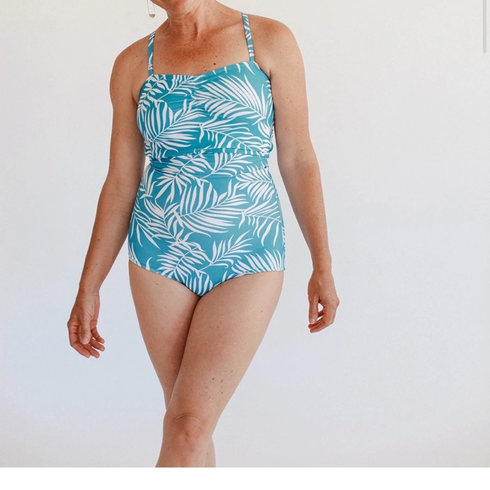 June Loop summer top and high waisted bottoms